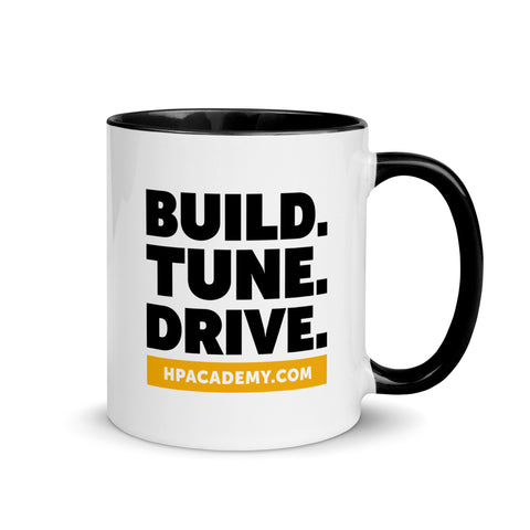 Mug | HPA BUILD.TUNE.DRIVE - White & Black